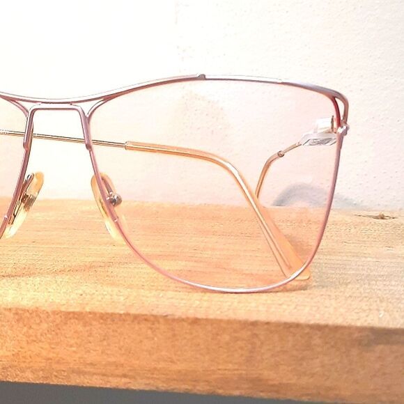 Authentically VINTAGE Rx'able Eyeglass Frame, Safilo women big glasses 59-14-140 - Picture 2 of 7